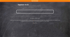 Desktop Screenshot of hoppmann-sax.de